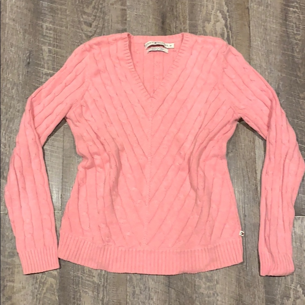 2 Beautiful cable knit sweaters from Tommy Hilfiger
